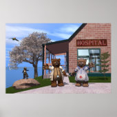 Kinderkrankenhaus Poster (Vorne)