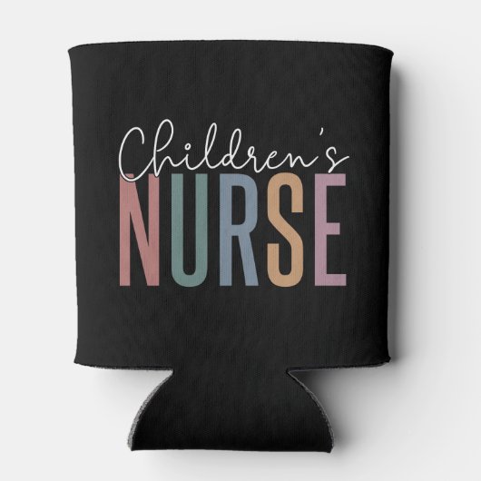 Kinderkrankenhaus | Retro Children's Nursing Dosenkühler (Rückseite)