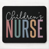 Kinderkrankenhaus | Retro Children's Nursing Mousepad (Vorne)