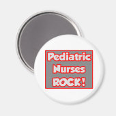 Kinderkrankenhaus Rock! Magnet (Vorderseite/Rückseite)