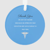 Kinderkrankenhausbehandlung Ornament (Rückseite)