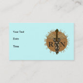 Kinderkrankenmotto Visitenkarte (Rückseite)