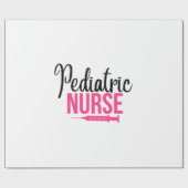Kinderkrankenpflege Geschenkpapier (Flach)