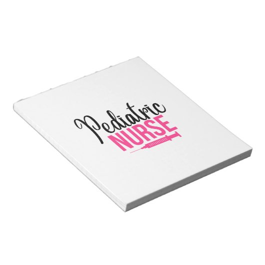 Kinderkrankenpflege Notizblock (angewinkelt)