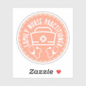 Kinderkrankenpfleger Aufkleber (Blatt)