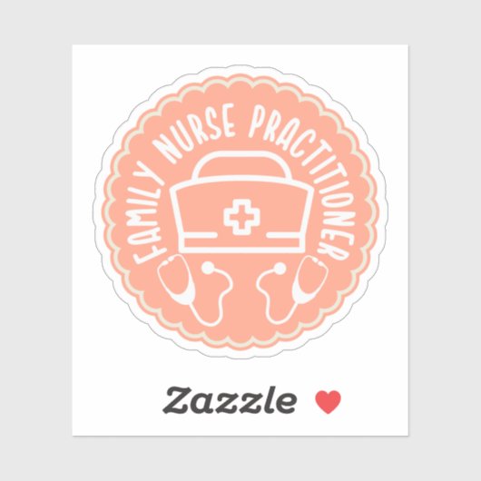 Kinderkrankenpfleger Aufkleber (Blatt)