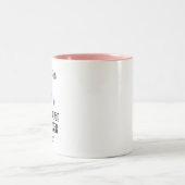 Kinderkrankenpfleger Zweifarbige Tasse (Mittel)