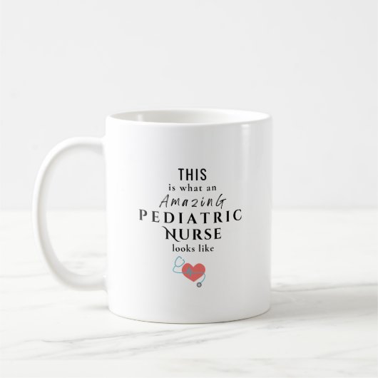 Kinderkrankenschwester Kaffeetasse (Links)