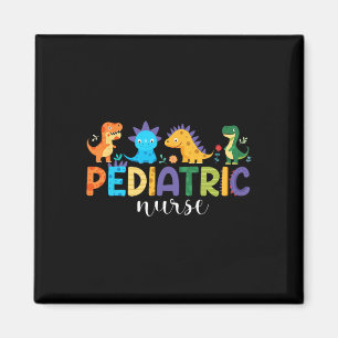 Kinderkrankenschwester Peds Pflege Dinosaurier-Sch Magnet