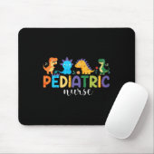 Kinderkrankenschwester Peds Pflege Dinosaurier-Sch Mousepad (Mit Mouse)