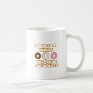 Kinderkrankenversorgung .. Wird für Donuts arbeite Kaffeetasse