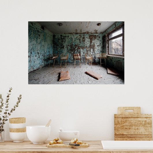 Kinderkrankenzimmer Poster (Küche)