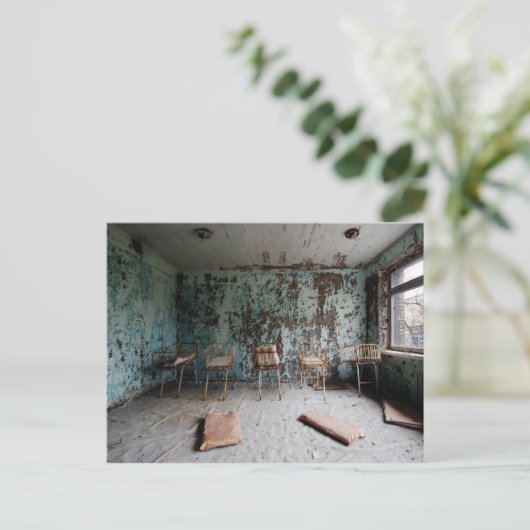 Kinderkrankenzimmer Postkarte (Stehend Vorderseite)