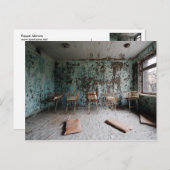 Kinderkrankenzimmer Postkarte (Vorne/Hinten)