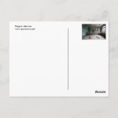 Kinderkrankenzimmer Postkarte (Rückseite)