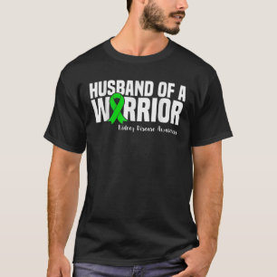 Kinderkrankheit Bewusstsein Grüne Ribbon Husba T-Shirt