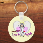 Kinderkrankheiten sind Engel Schlüsselanhänger (Vorderseite)