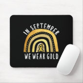 Kinderkrebs-Bewusstseinsregenbogen Im September tr Mousepad (Mit Mouse)