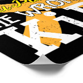 Kinderkrebs-Bewusstseinsüberlebung Falsche Kinderb Poster (Ecke)