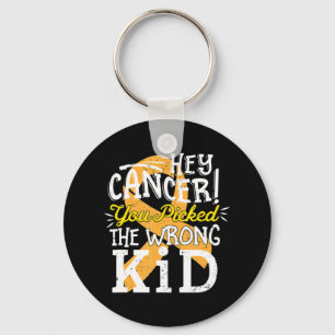 Kinderkrebs-Bewusstseinsüberlebung Falsche Kinderb Schlüsselanhänger