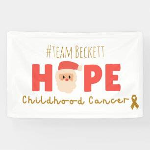 Kinderkrebs Custom Christmas Banner Signature