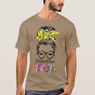 Kinderkrebs-Krieg Kinderkrebs-Bewusstsein T-Shirt