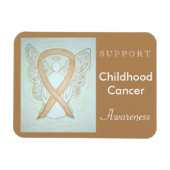 Kinderkrebsbewusstsein Angel Custom Magnet (Horizontal)