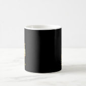Kinderkrebsbewusstsein Goldband-Gnom Kaffeetasse (Mittel)