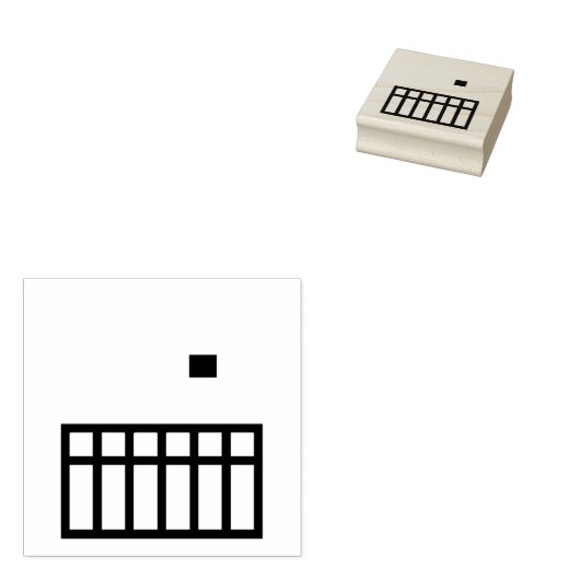 Kinderkrippe Gummistempel (Stempel)