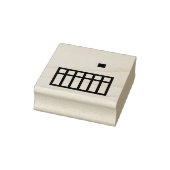 Kinderkrippe Gummistempel (Stempel)