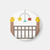 Kinderkrippe Magnet (Vorne)