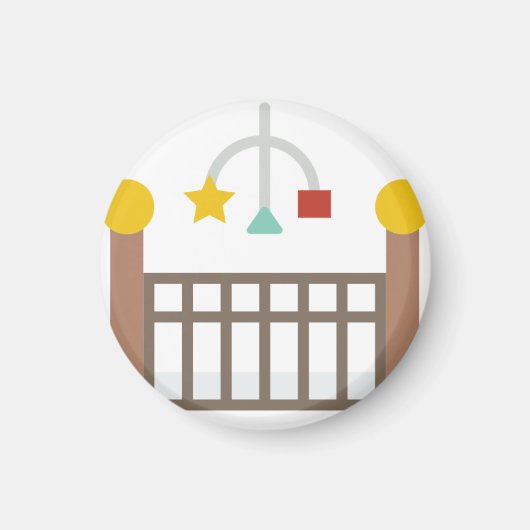 Kinderkrippe Magnet (Vorne)