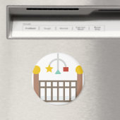 Kinderkrippe Magnet (In Situ (Geschirrspüler))