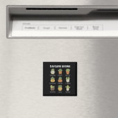 Kinderkrippe wächst Pflanze Frühpädagoge Tagesstät Magnet (In Situ (Geschirrspüler))