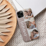 Kinderkritik Grandma Foto Collage Case-Mate iPhone Hülle<br><div class="desc">Bewundern Sie ihren Großmachtstatus mit diesem besonderen Telefongehäuse mit drei wertvollen Fotos ihrer Enkelin,  Enkelin oder Enkelkinder. Der Spitzname "Nanny" erscheint auf der links Seite in eleganten Kalligrafiebeschriften für eine einzigartige persönliche Touch.</div>