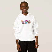 Kinderkuchen-Pullover Hoodie (Vorne ganz)
