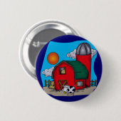 Kinderkuh-T-Shirts und Geschenke Button (Vorne & Hinten)