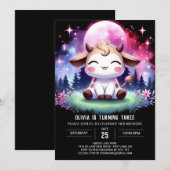 Kinderkühe Geburt Einladung (Vorne/Hinten)