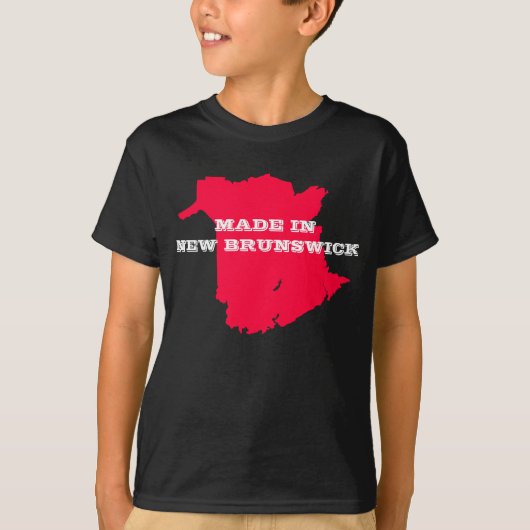 Kinderkundengerechtes gemacht in New-Brunswick T - T-Shirt (Vorderseite)
