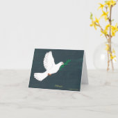 KinderKunst für CHOC - Dove Card Karte (Gelbe Blume)