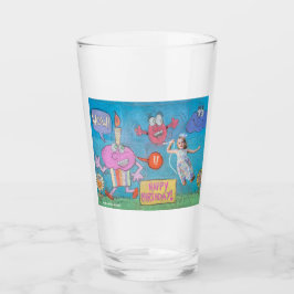 KinderKunst für CHOC - Geburtstagsfeier Glas