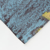 Kinderkunst für CHOC - Sonnenblumen Forever Fleecedecke (Ecke)