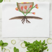 Kinderkunst Küchentuch (Gefaltet)