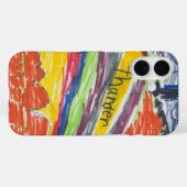 Kinderkunst - Kunst oder Foto Case-Mate iPhone Hülle (Rückseite (Horizontal))