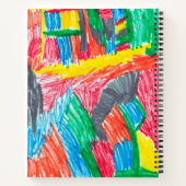 Kinderkunst - Kunst oder Foto Notizblock (Rückseite)