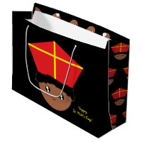 Kinderkunst-lustiger Sankt- Nikolausfreund Zwarte