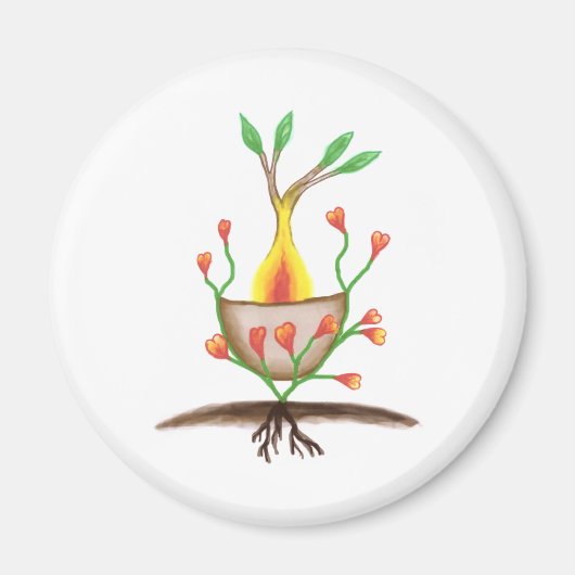 Kinderkunst Magnet (Vorne)