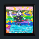 Kinderkunst oder Foto-Sake-Kunst Erinnerungskiste<br><div class="desc">Geschenk für Mutter,  Vater oder Verwandte wie Großeltern mit dem Original-Kunstdruck Ihres Kindes</div>