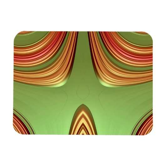 ~ KINDERKUNST ~ Original Fraktal ~ Magnet (Horizontal)