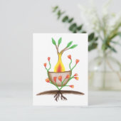 Kinderkunst Postkarte (Stehend Vorderseite)